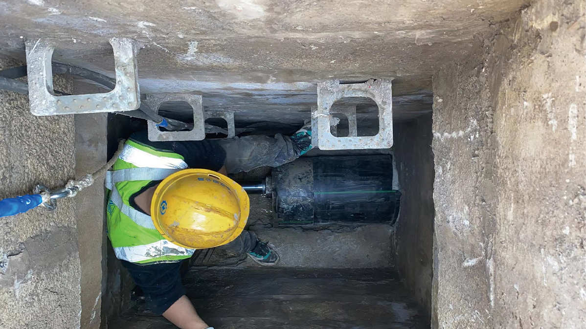 长白HDPE短管内衬法